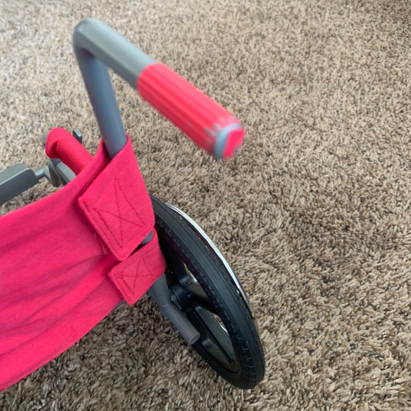 American Girl Doll Red Whellchair - Picture 6 of 11